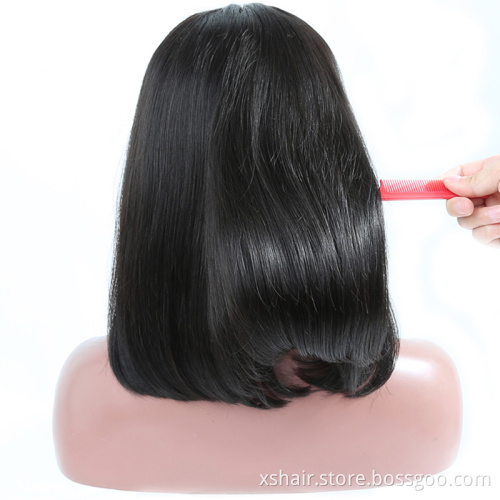 High Quality Cheap Hair Brazilian Virgin Closure Lace Human Front Grade 12A Mink Brazilian Frontal Wig